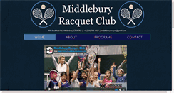 Desktop Screenshot of middleburyracquet.com